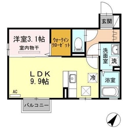 ネージュＳIIの物件間取画像